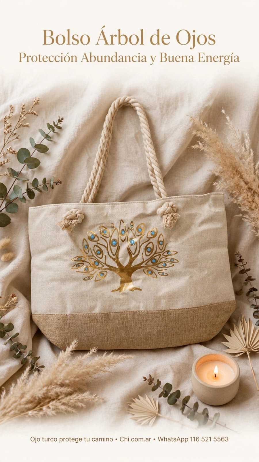 Bolsos ojo turco o mandala