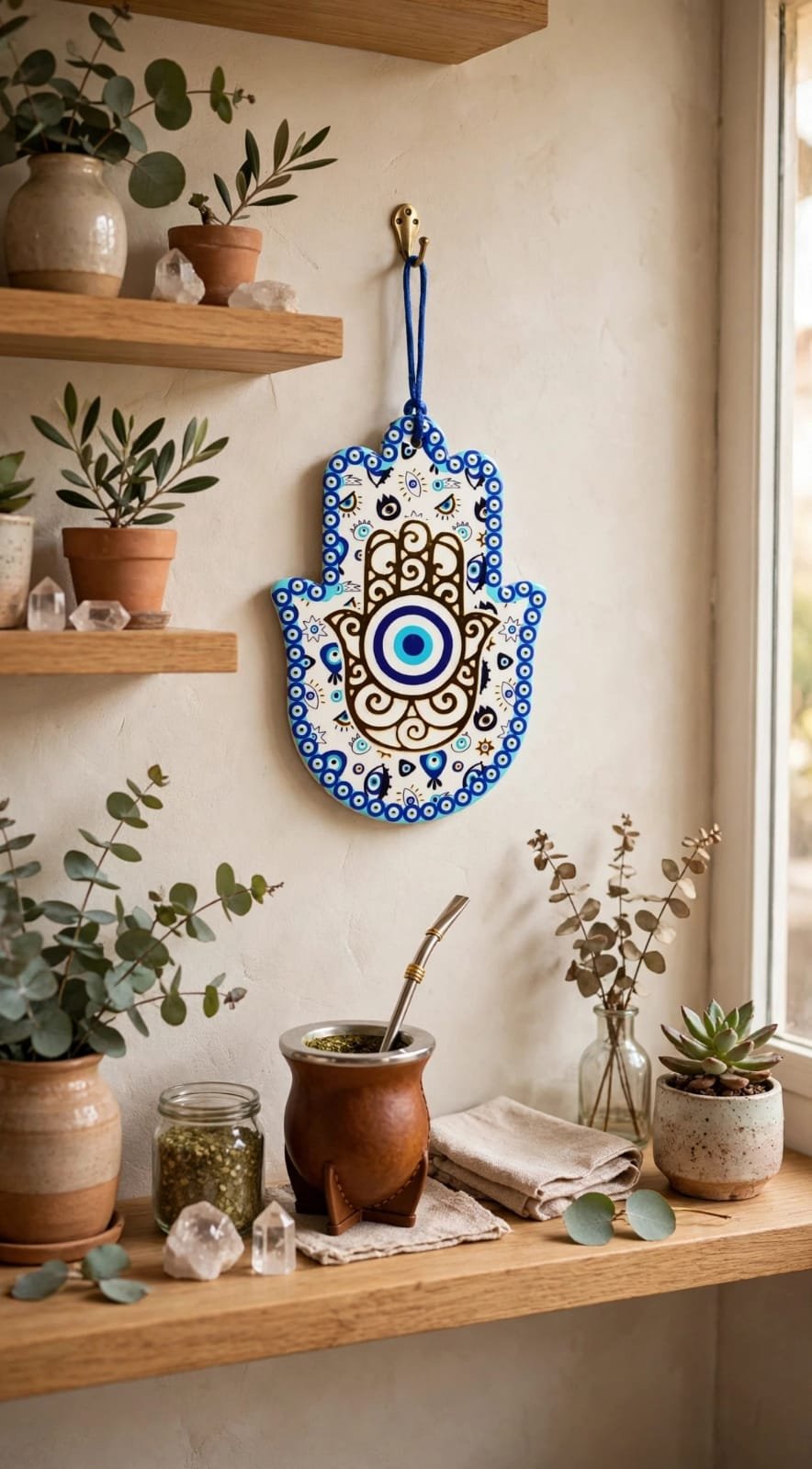 Colgante hamsa grande