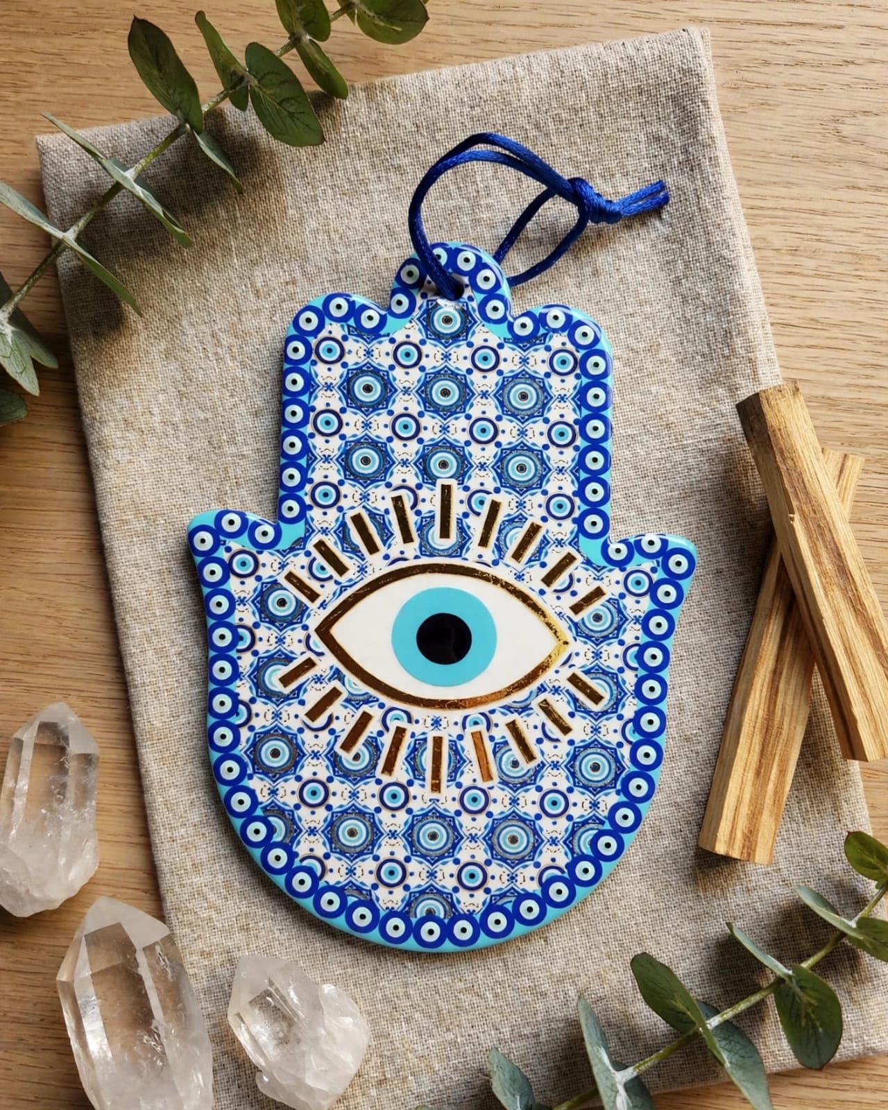 Colgante hamsa grande