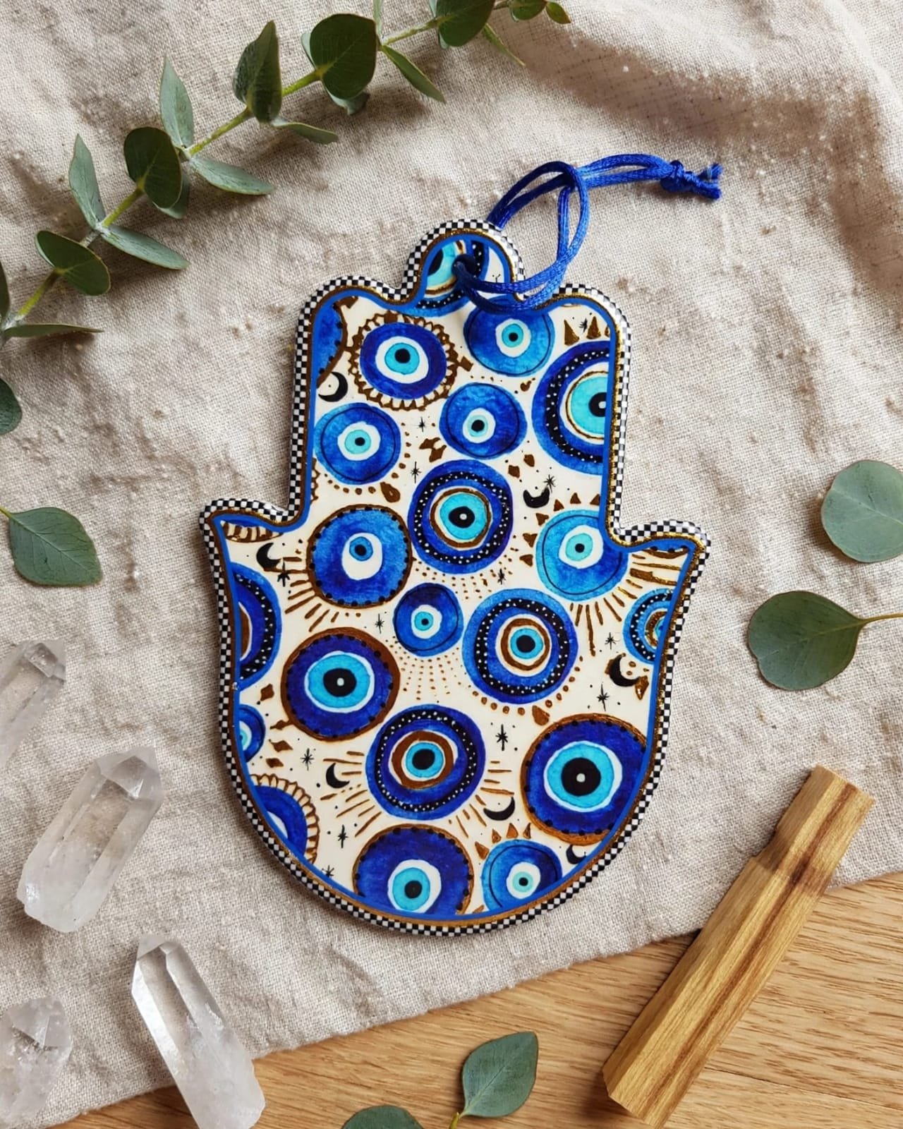 Colgante hamsa grande