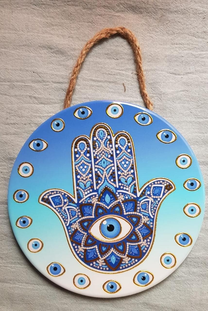Colgante Ojo Turco Hamsa