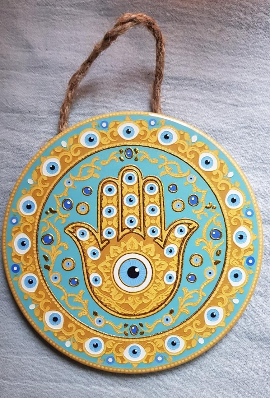 Colgante Ojo Turco Hamsa