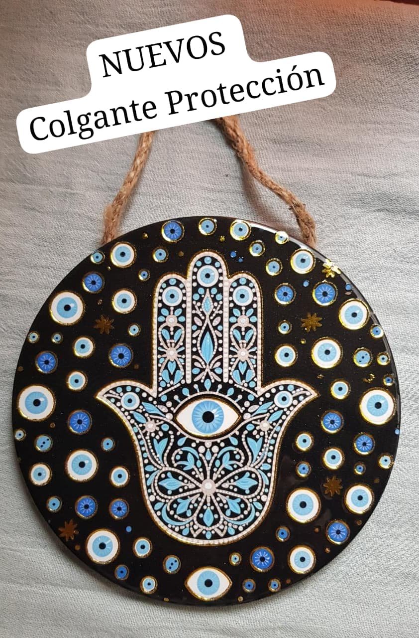 Colgante Ojo Turco Hamsa