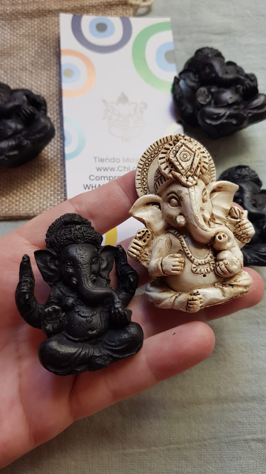 Ganesha negro mini