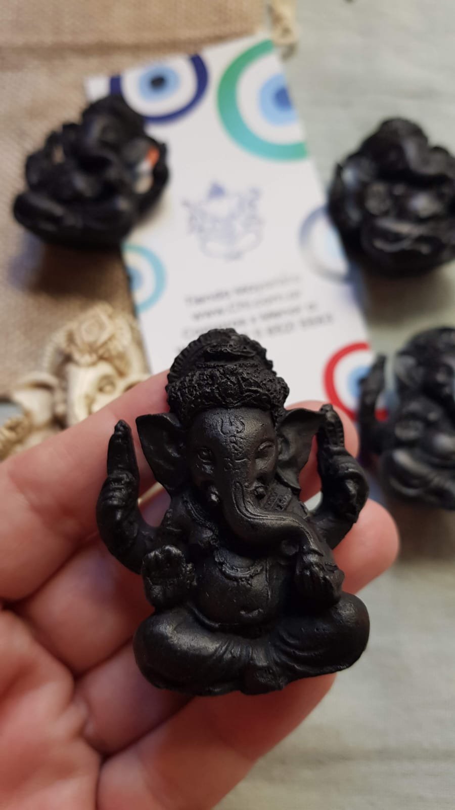 Ganesha negro mini