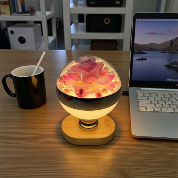 Lámparas con Rosas