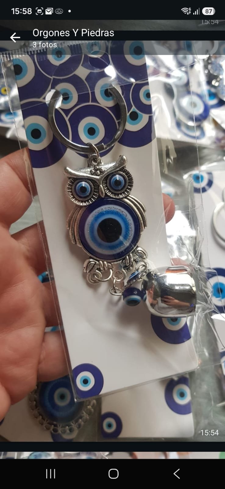 Llaveros Ojo Turco varios