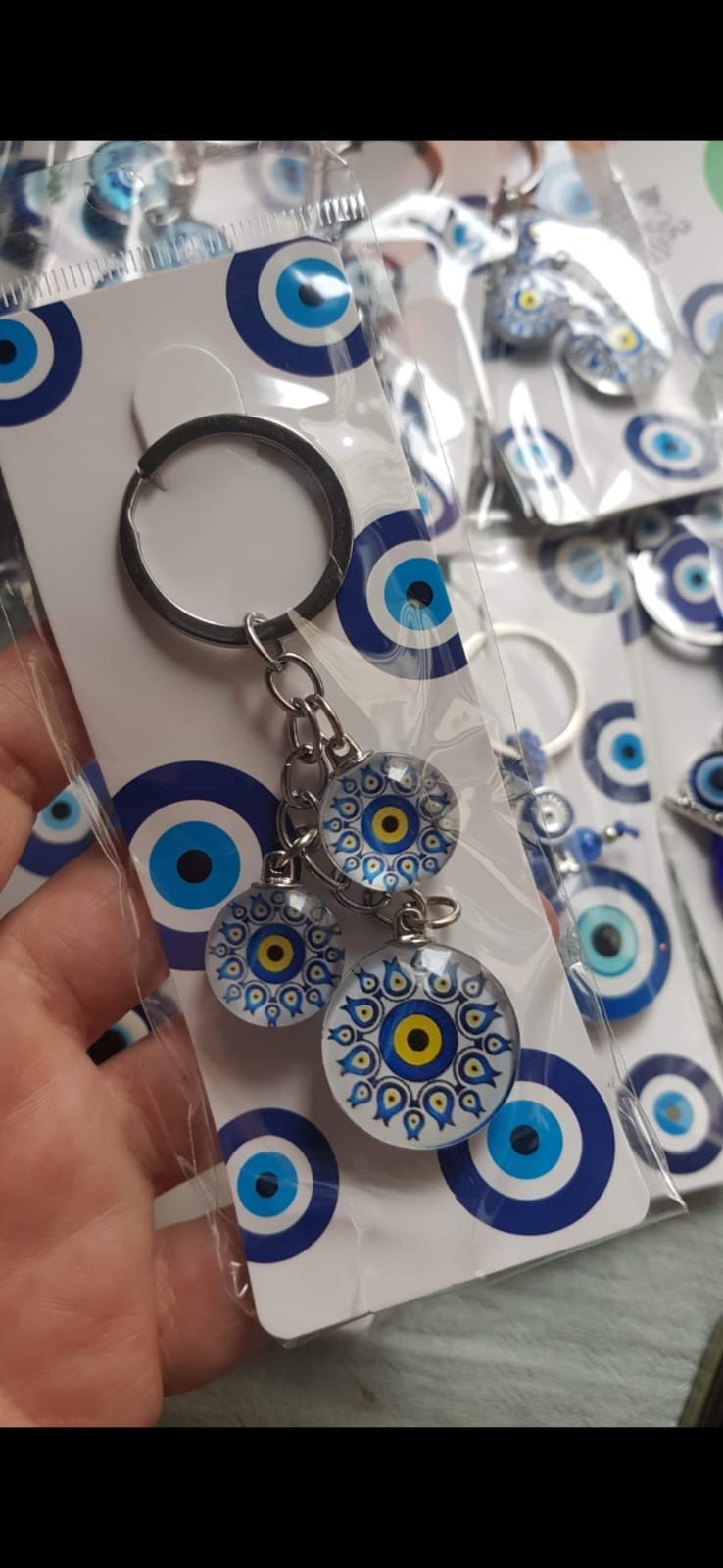 Llaveros Ojo Turco varios