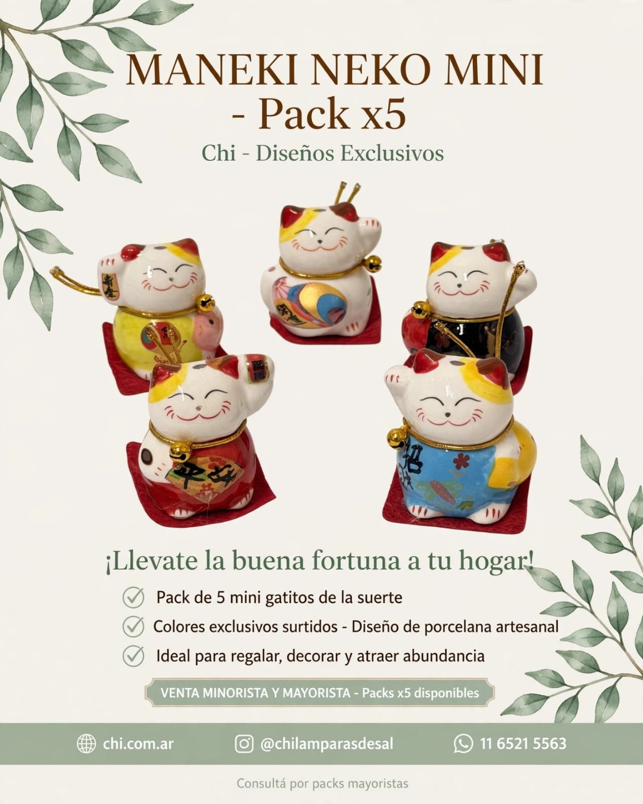 Neko mini set x 5