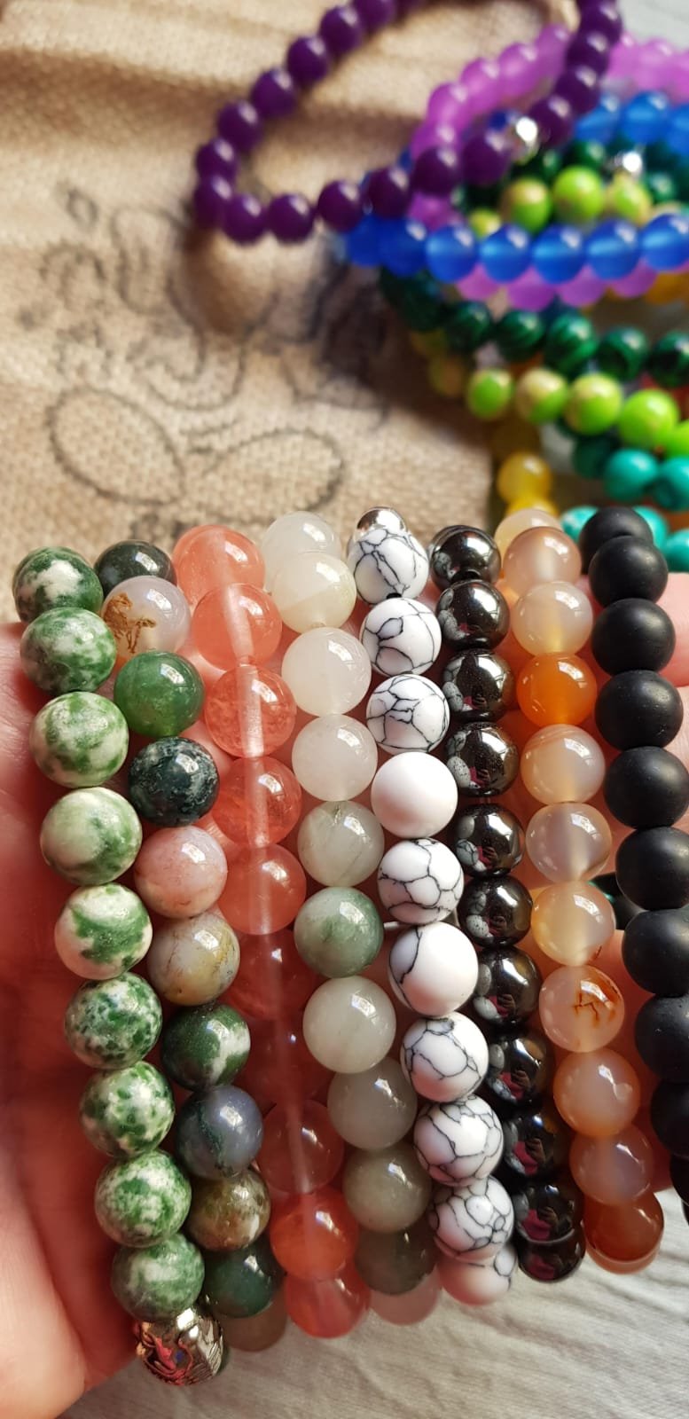 Pulseras Naturales Pack x 12