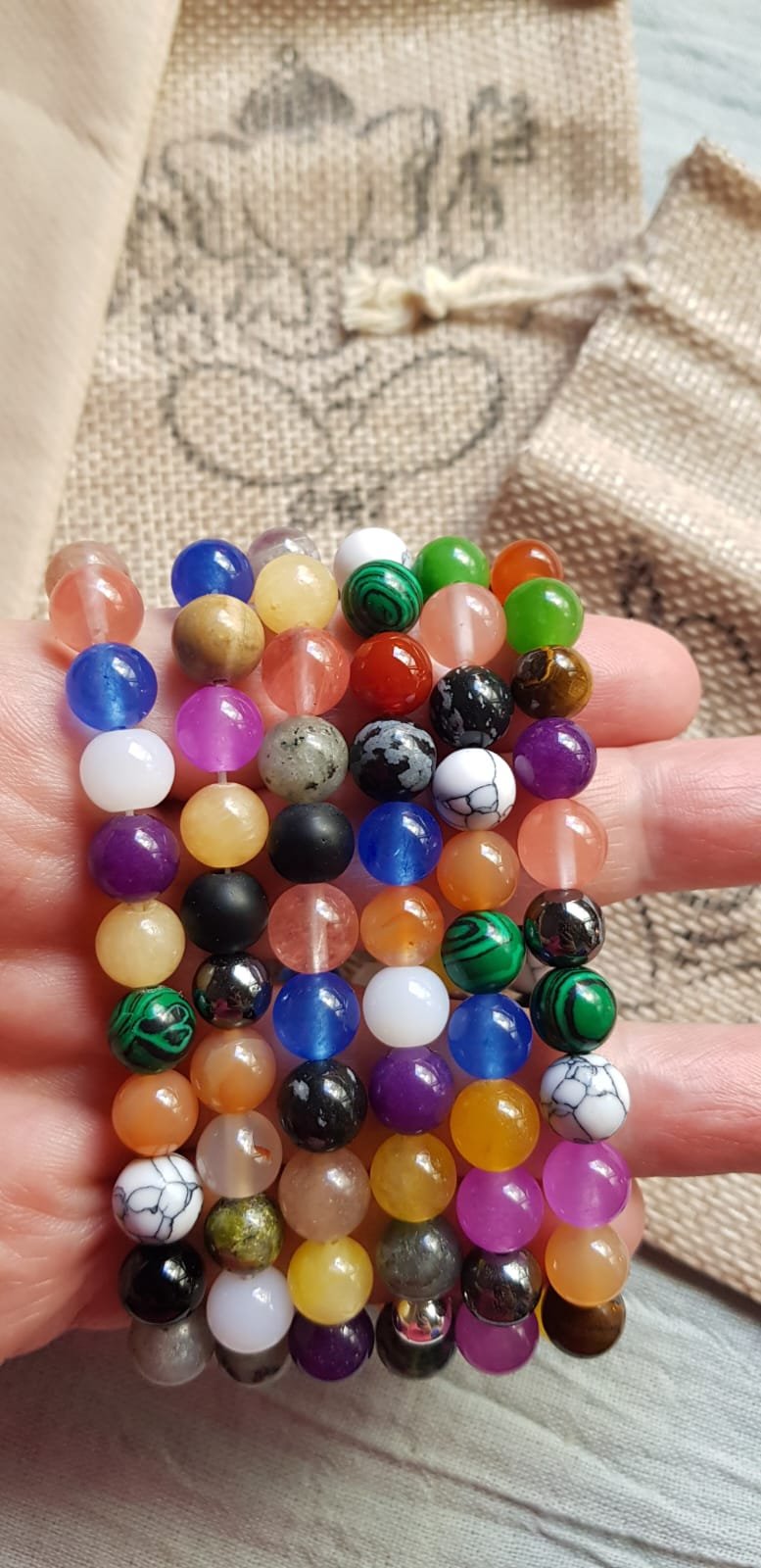 Pulseras Naturales Pack x 12