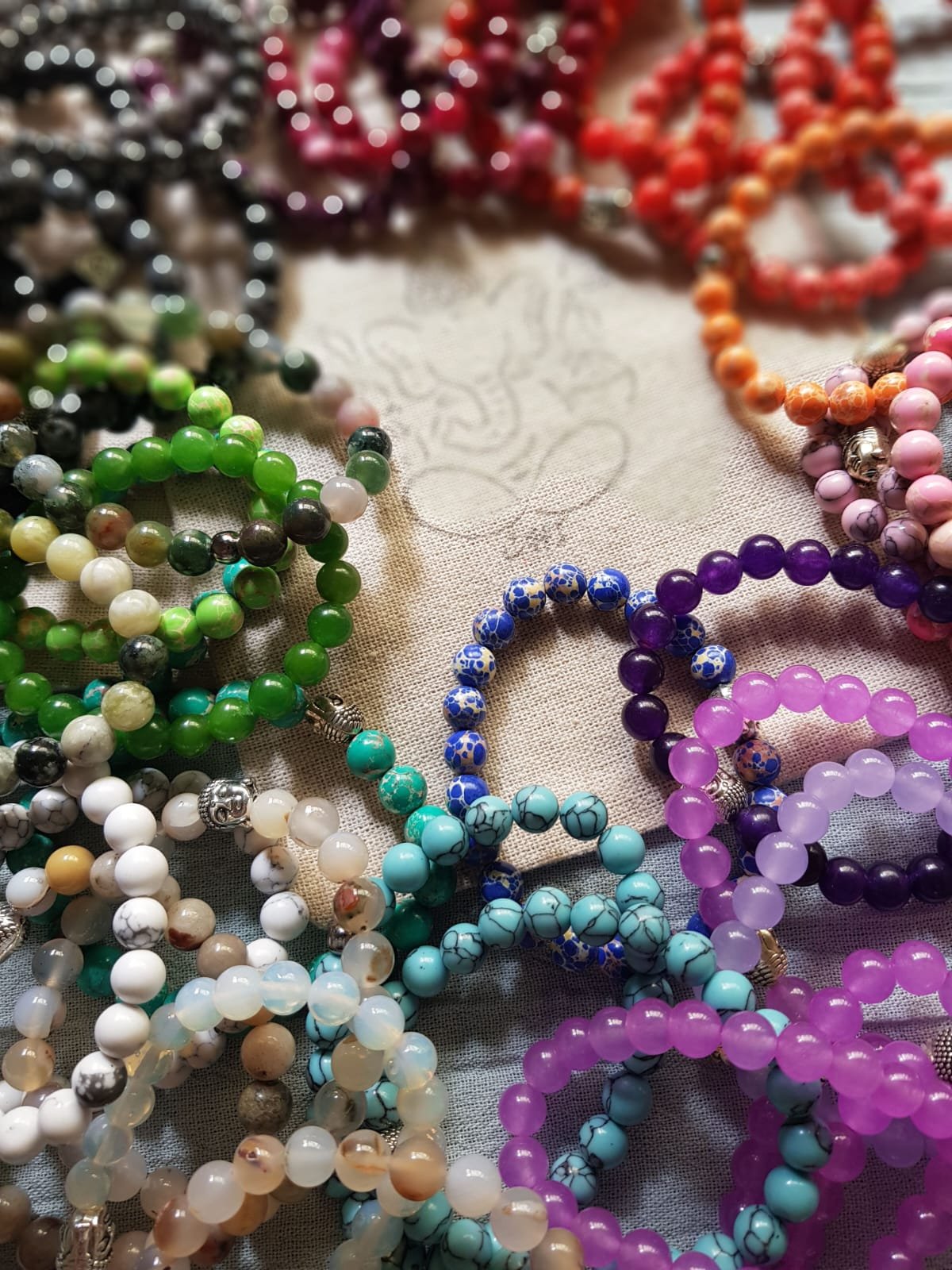 Pulseras Naturales Pack x 12