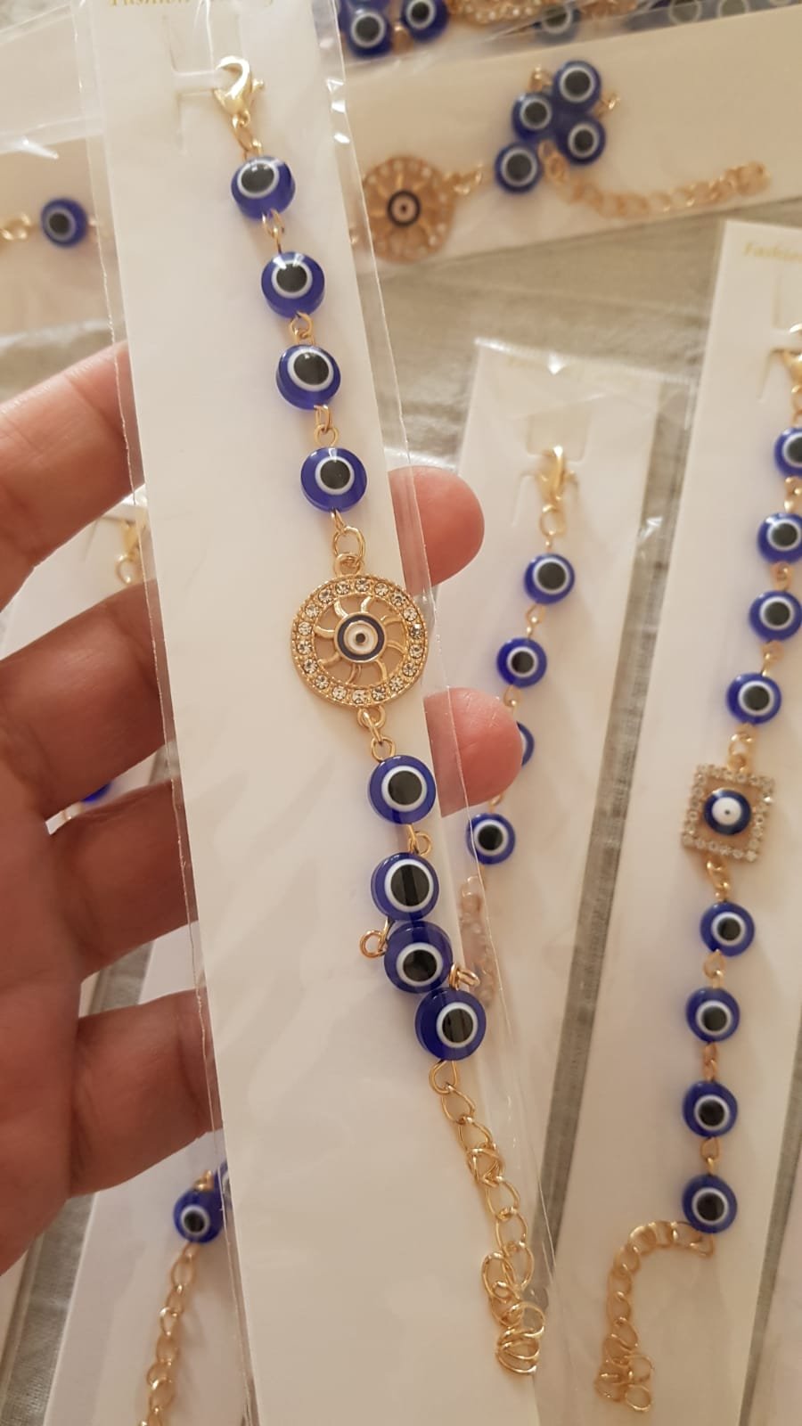 Pulseras Ojo Turco en cadenita