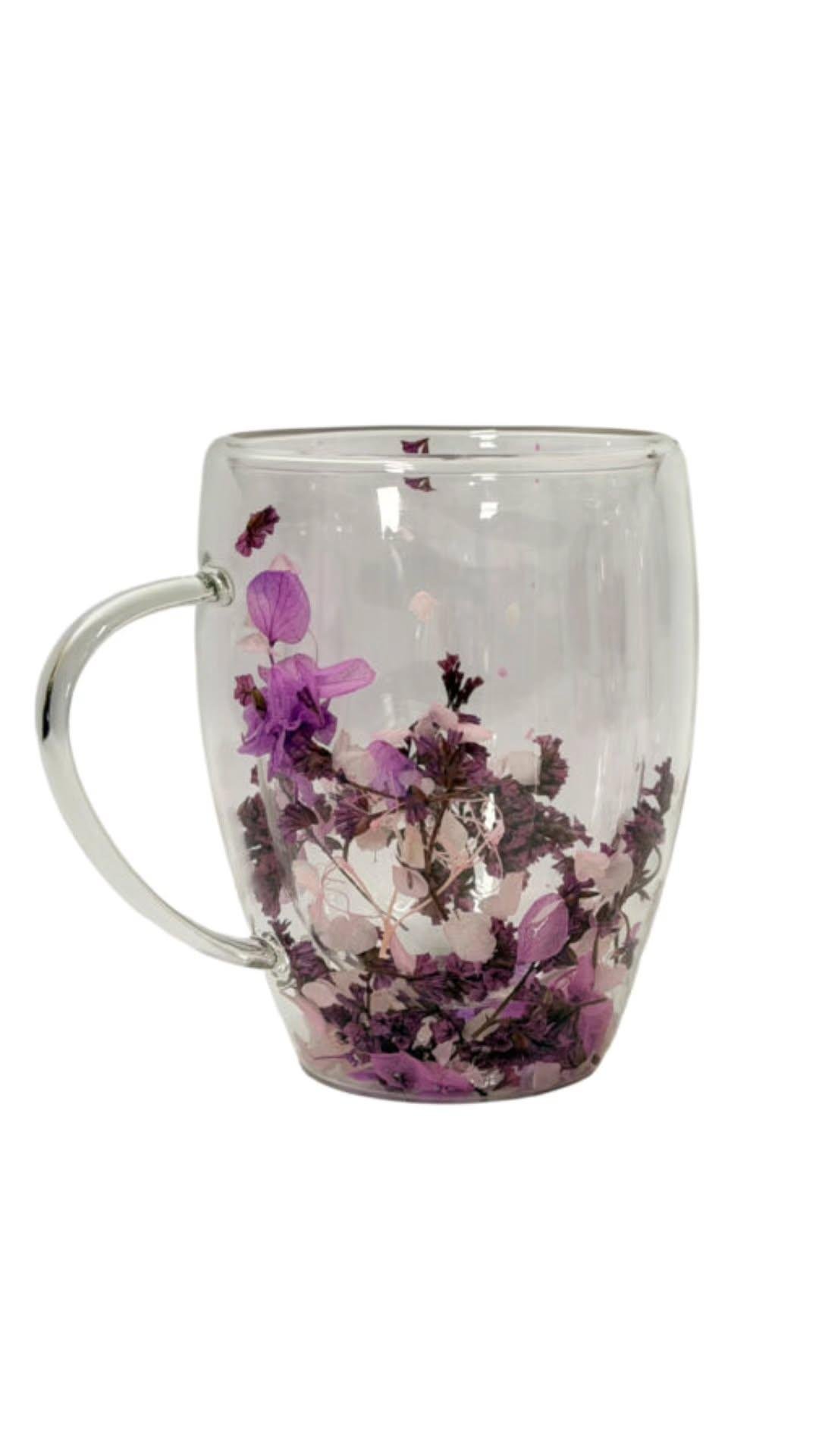 Tazas con flores