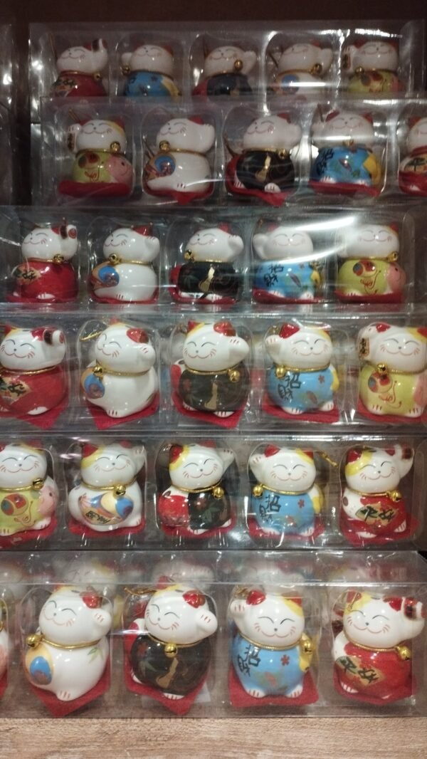 Neko mini sets x 5 unidades cerámica