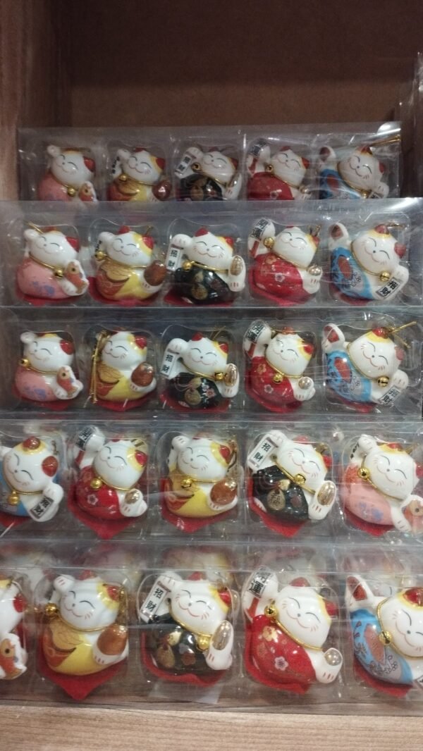 Neko mini sets x 5 unidades cerámica