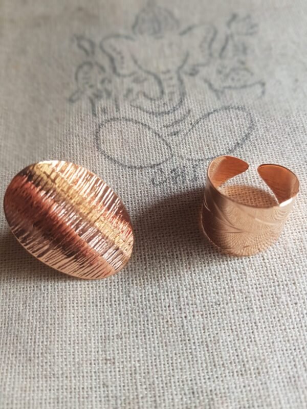 Anillos Cobre diseños Puro
