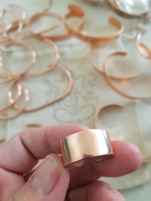 Anillo Cobre Puro liso