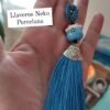 Llaveros Neko flecos colores