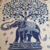 Mantas India  2 plazas con Flecos