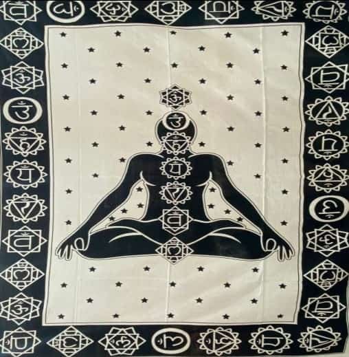 Mantas India 2 plazas sin flecos