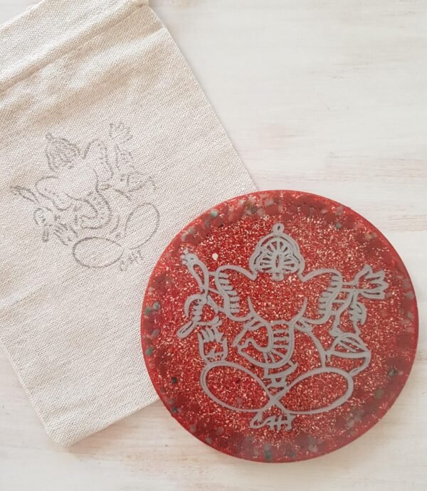 Platos Orgon Simbolos sagrados 13cm