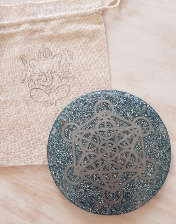 Platos Orgon Simbolos sagrados 13cm