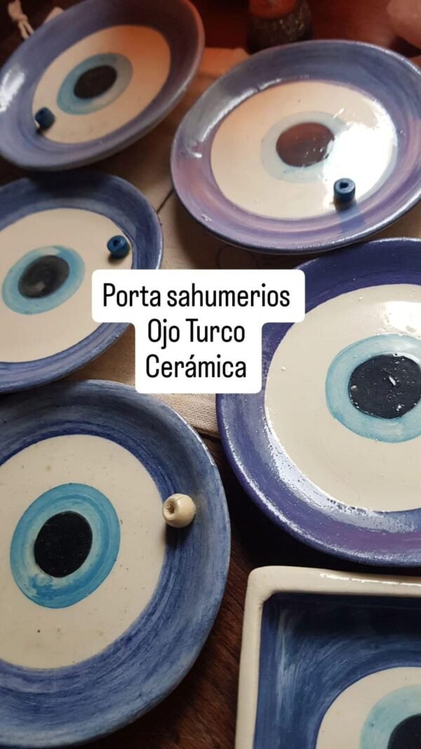 Porta sahumerios ojo turco