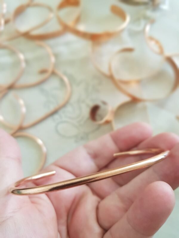 Pulsera Cobre lisa Finita