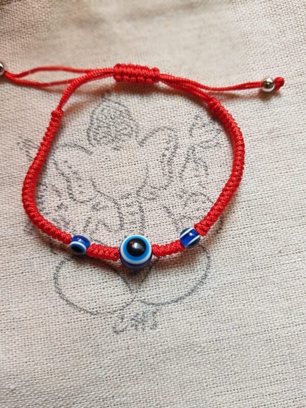 Pulseras Hilo rojo y Ojo turco