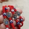 Pulseras Hilo rojo con mano Fatima y Ojo Turco