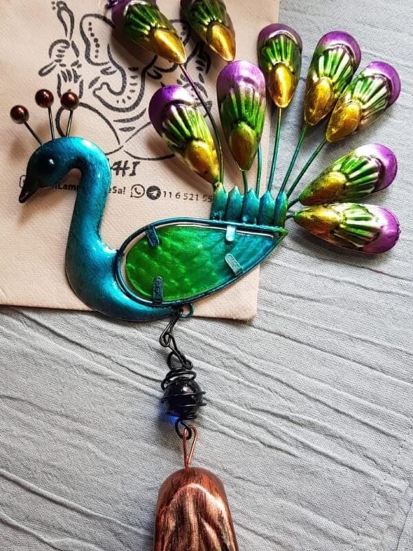 Colgantes Ambientales Pavo Real