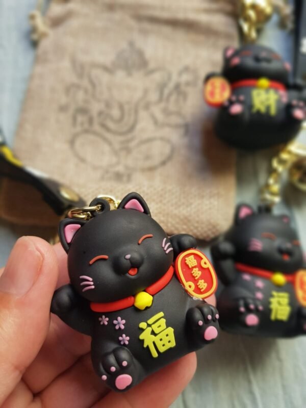 Llaveros Neko goma medianos
