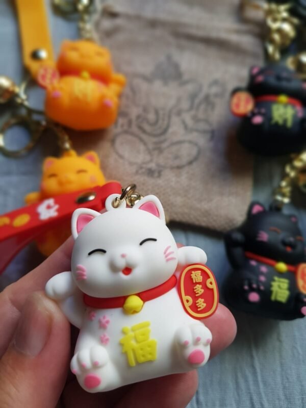 Llaveros Neko goma medianos