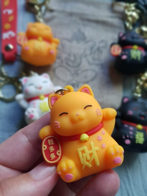 Llaveros Neko goma medianos
