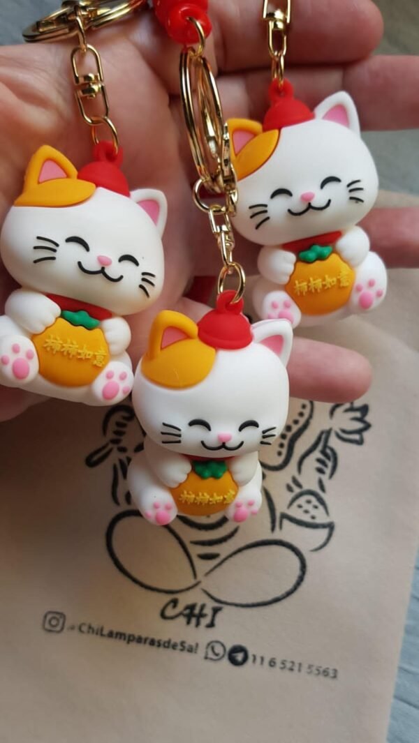 Llaveros Neko goma Nuevos