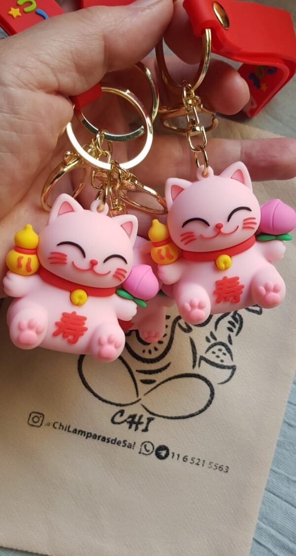 Llaveros Neko goma Nuevos