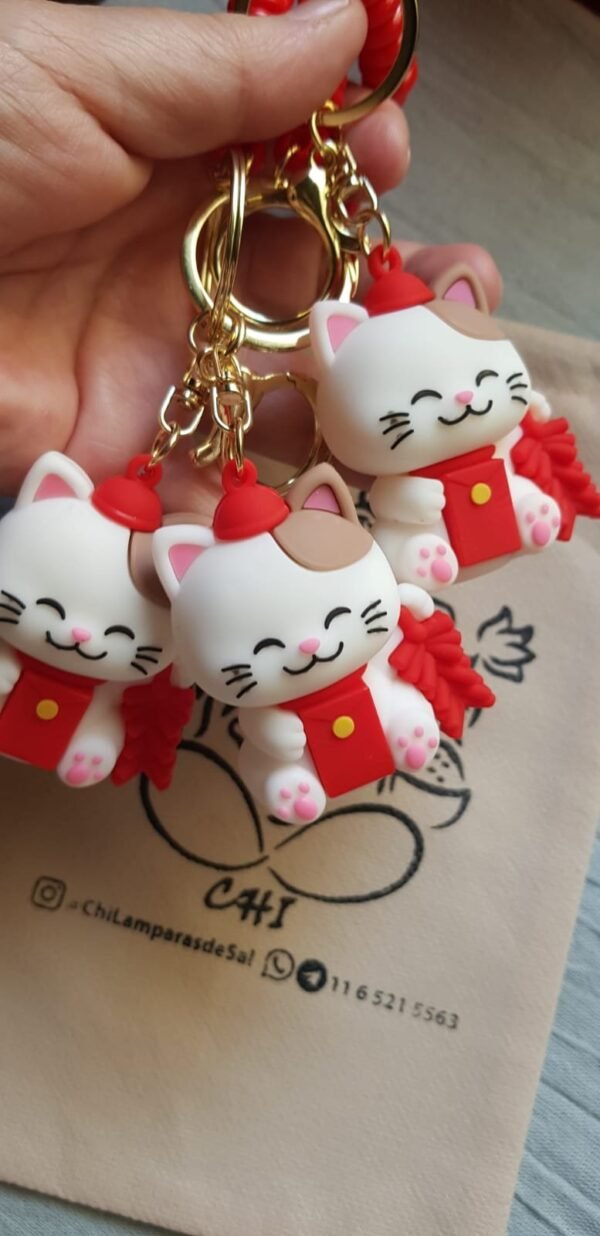 Llaveros Neko goma Nuevos