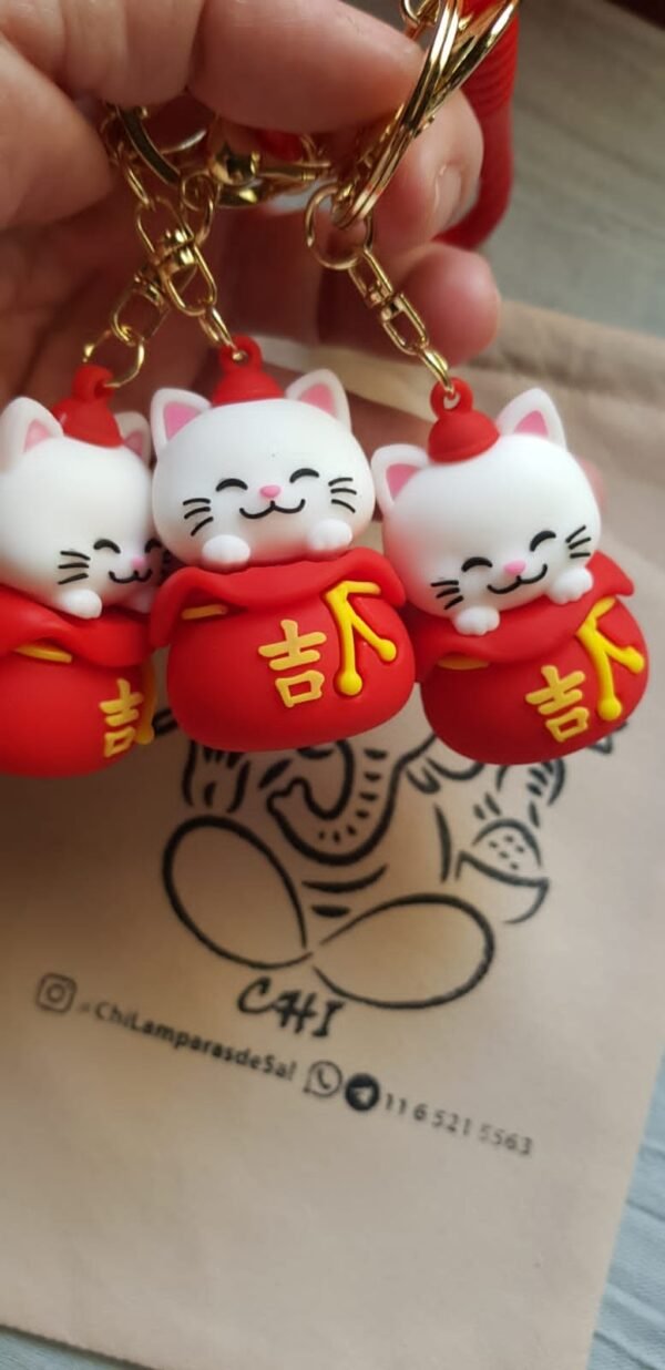 Llaveros Neko goma Nuevos