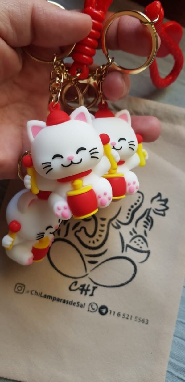 Llaveros Neko goma Nuevos
