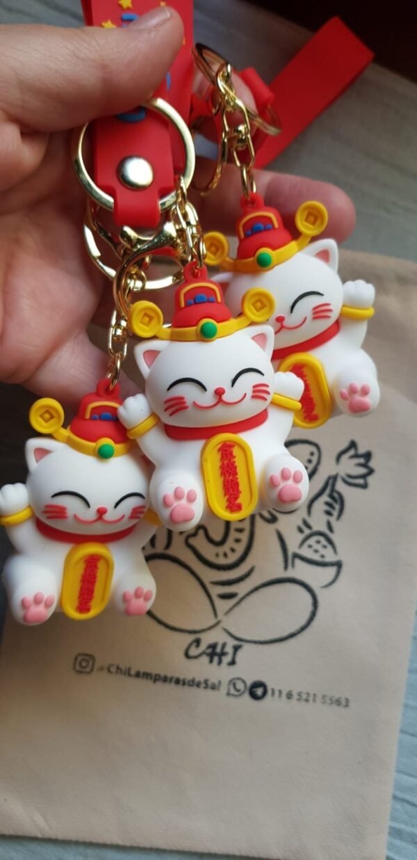 Llaveros Neko goma Nuevos