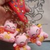 Llaveros Neko goma Nuevos