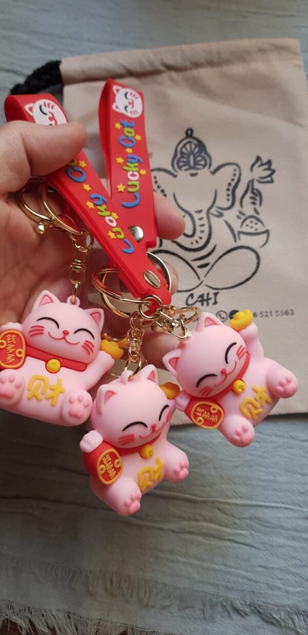 Llaveros Neko goma Nuevos