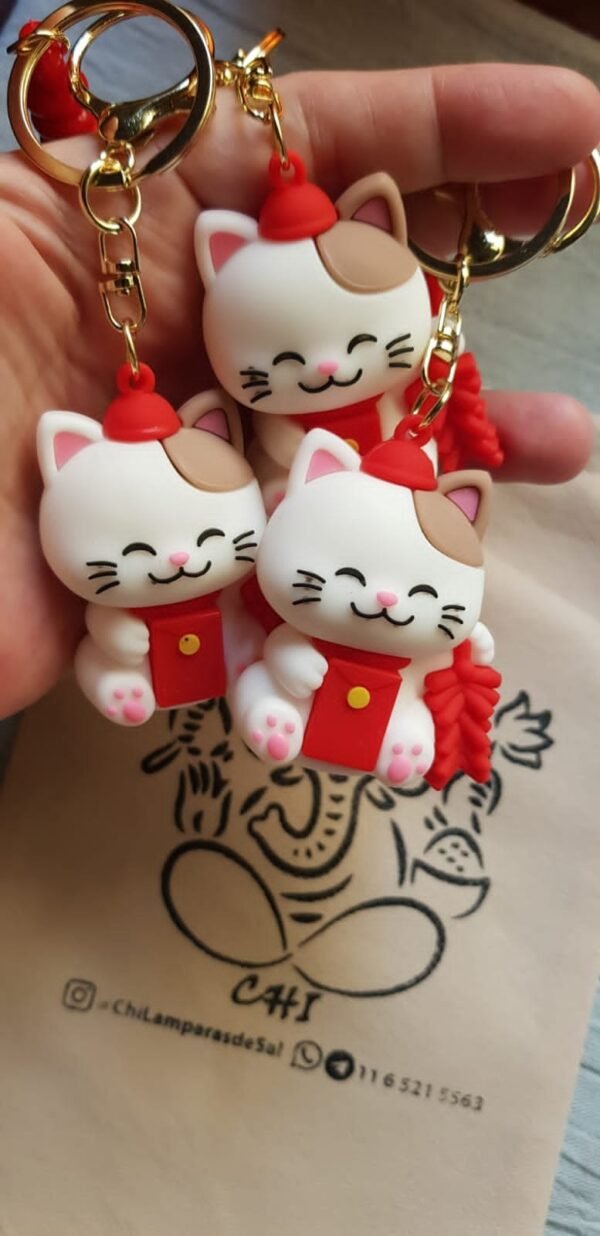 Llaveros Neko goma Nuevos