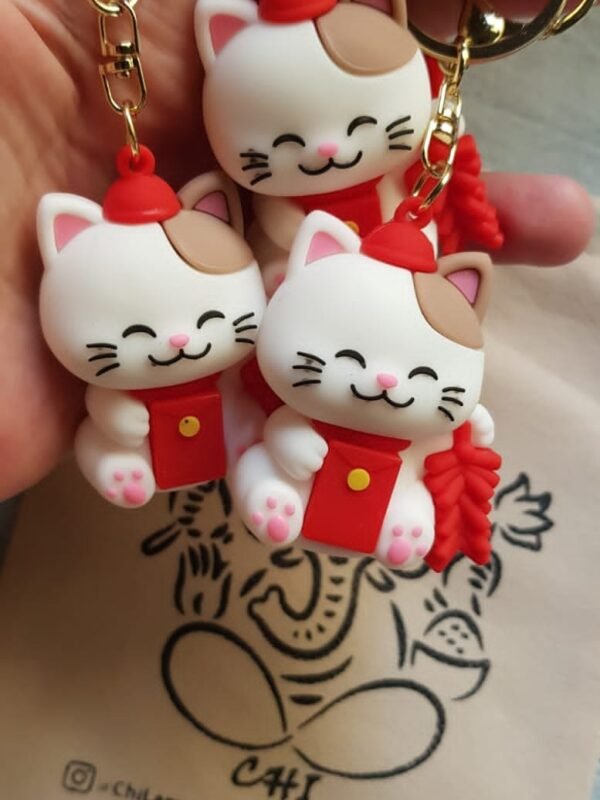 Llaveros Neko goma Nuevos