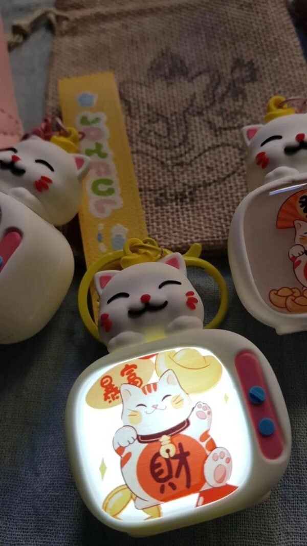 Llaveros Neko con Luz