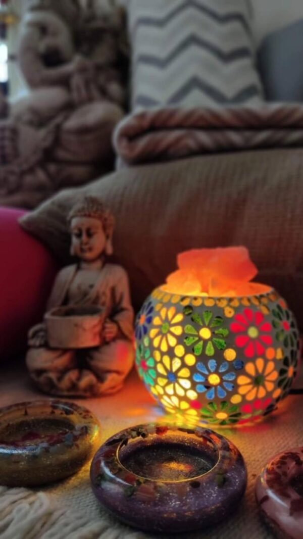 Lámpara de Sal Cuenco Turco gde