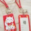 Neko Fortuna y Protección Porta tarjeta
