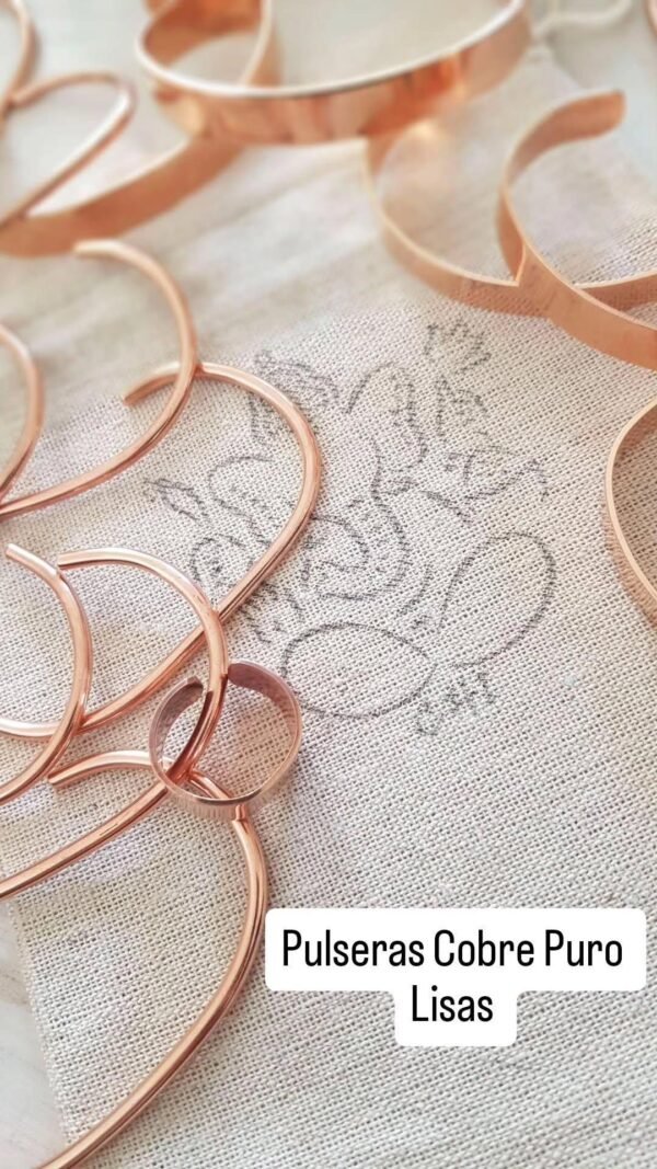 Pack Pulseras y Anillos Cobre Puro