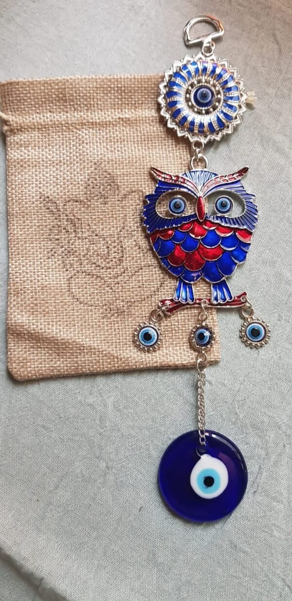 Colgante Búho y Ojo Turco